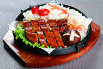 铁板鳗鱼饭