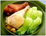 鸳鸯鸡腿饭