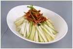 野白菜杆炒肉丝