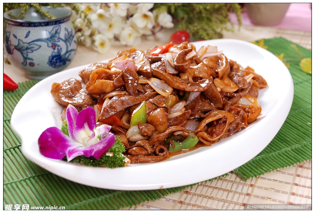 小毛葱炒两样