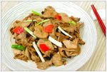 白蘑炒肉