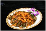 干辣椒炒明太鱼
