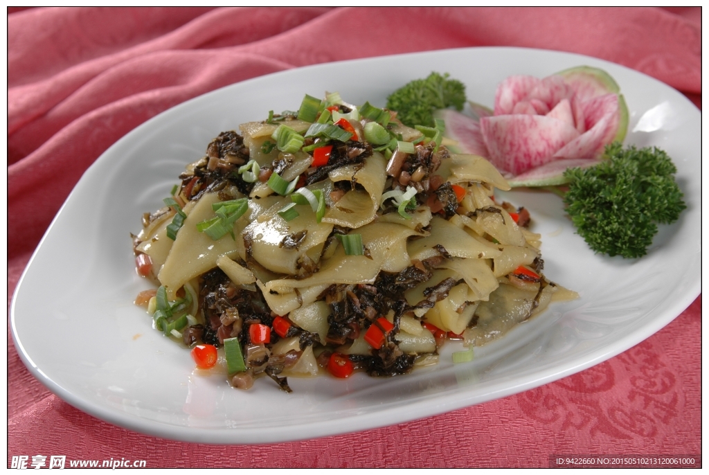 浆水菜炒软饼