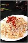 绿豆芽炒焦饼