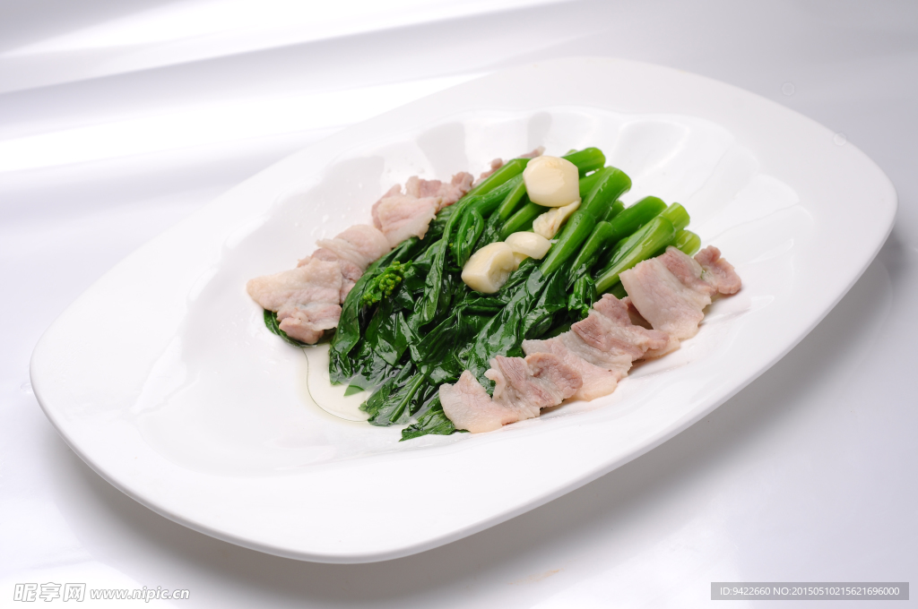 生炒广东菜心