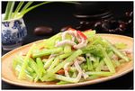 西芹炒肉丝