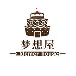 梦想屋蛋糕店logo