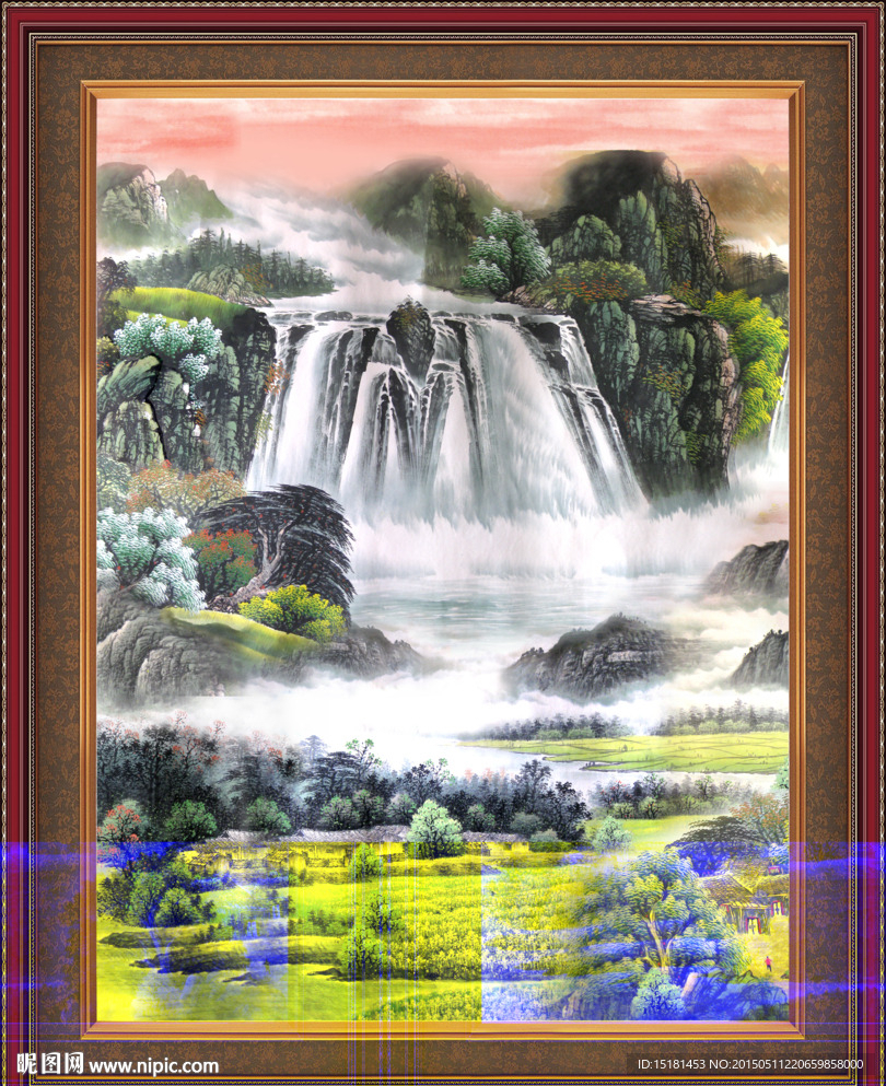 山水国画