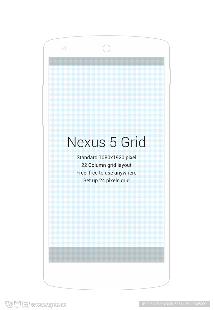LG Nexus 5 线稿