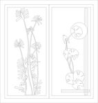 移门花纹