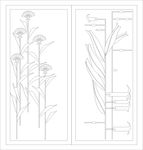 移门花纹