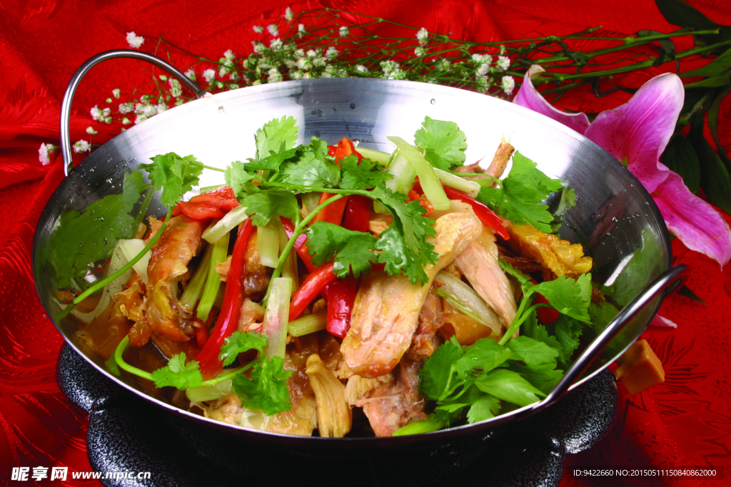 干锅熟丝飘香鸡大中华