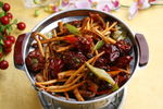 干锅茶树菇