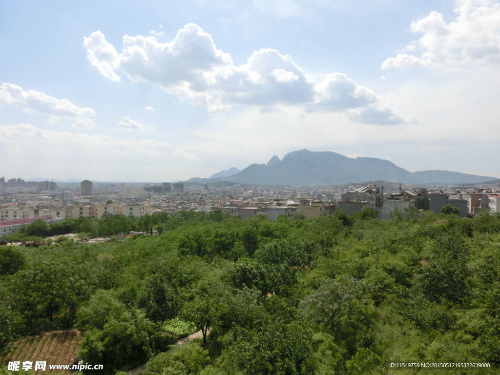 登封市区景色