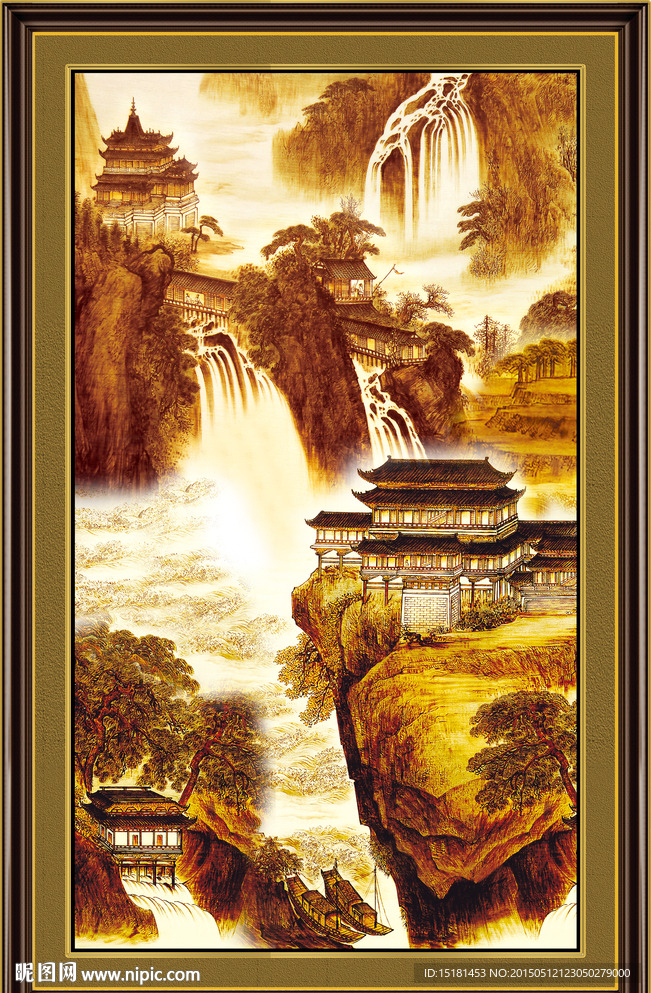 国画山水