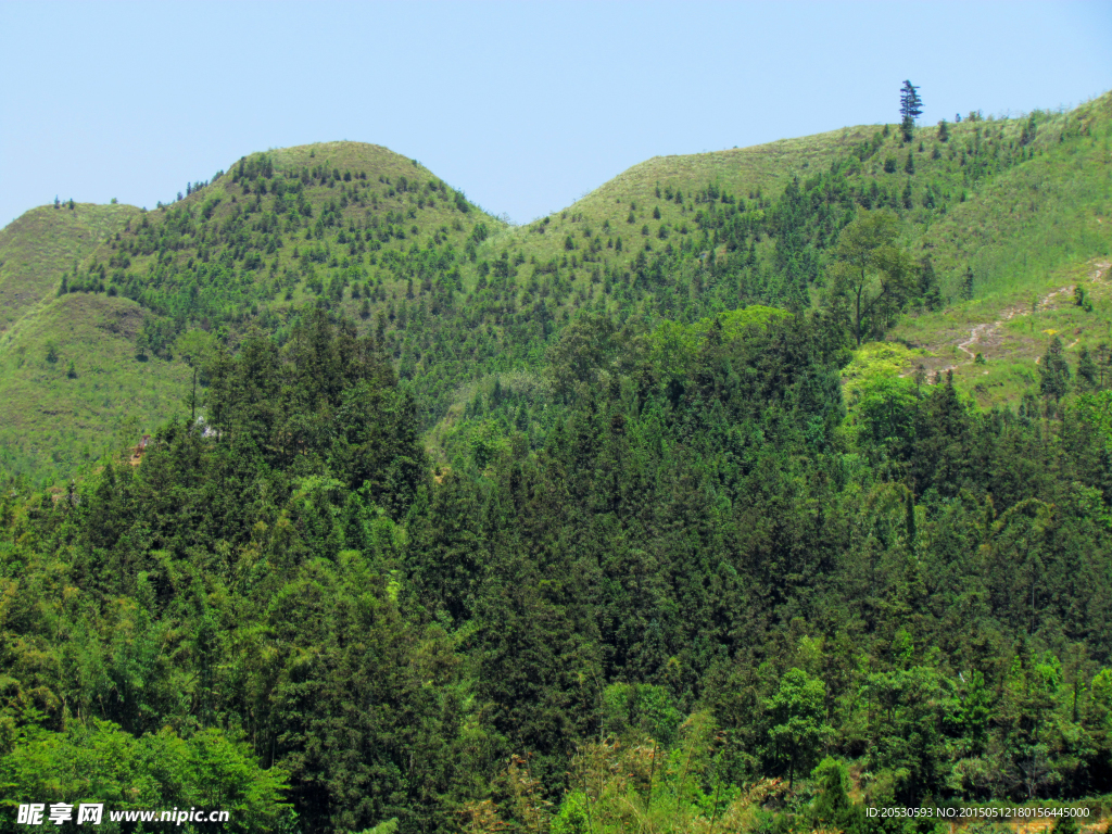 锦绣山岭