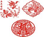 剪纸 年年有余