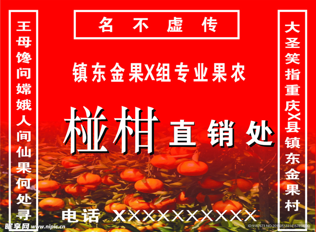 椪柑直销
