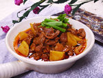 牛腩炖土豆放大