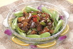 牛肉焖油菜