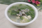 牛眼贝小白菜炖豆腐