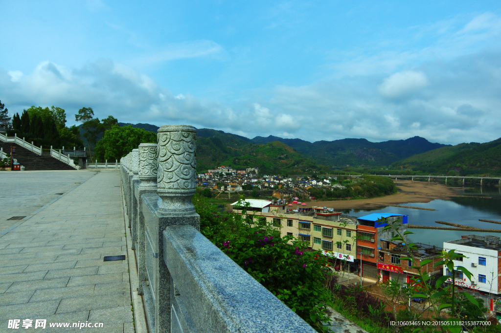 中国山水 三河坝战役馆