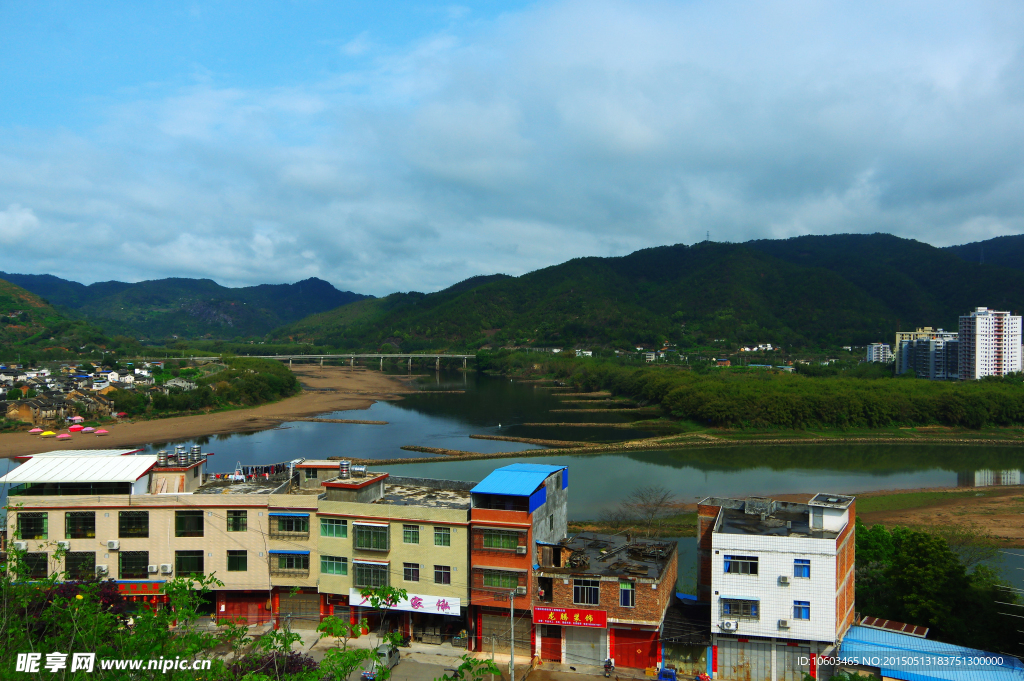 中国山水 三河坝风光