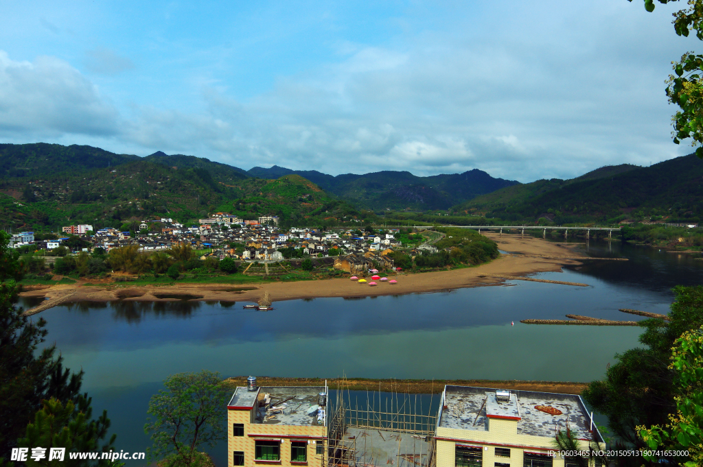 中国山水 三河坝风光