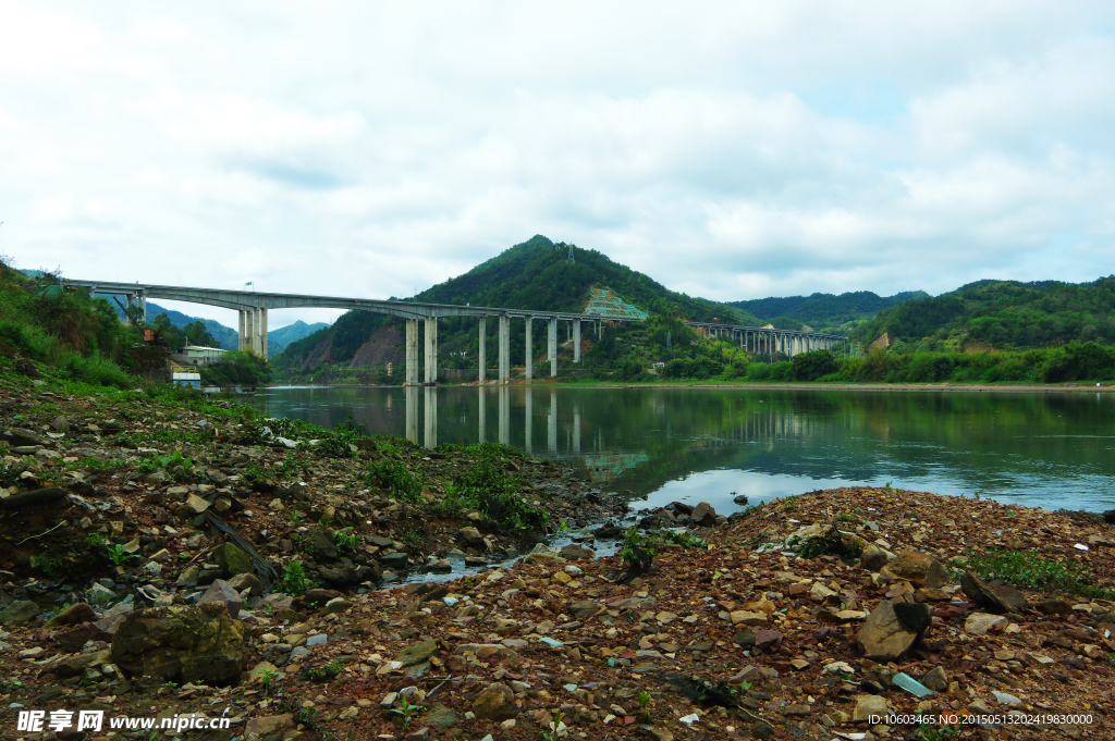 交通山水 路桥景观