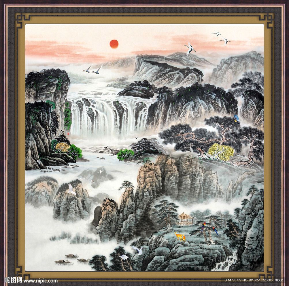 国画山水
