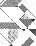 线条三角拼接 几何