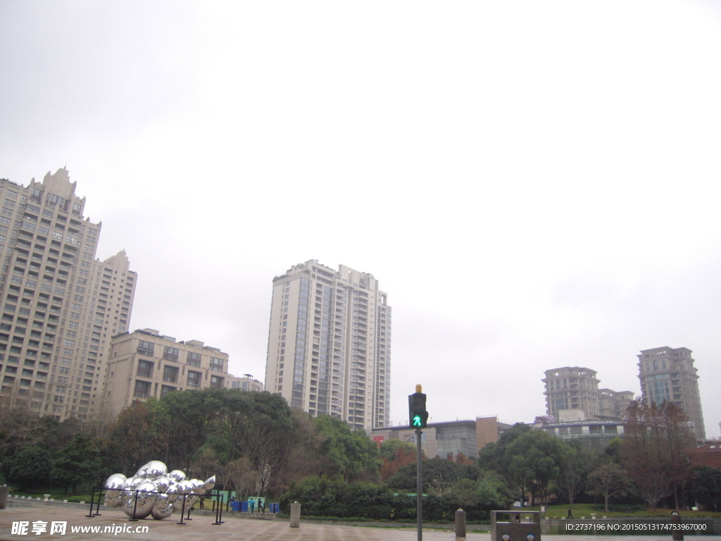 上海小区风景