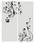 时尚移门花纹
