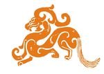 古代玉龙矢量图