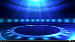 蓝色科技演播室