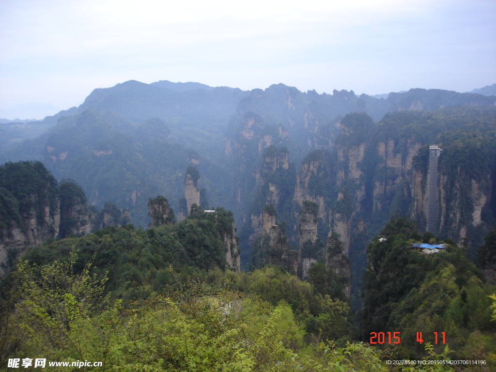 天子山风景图片