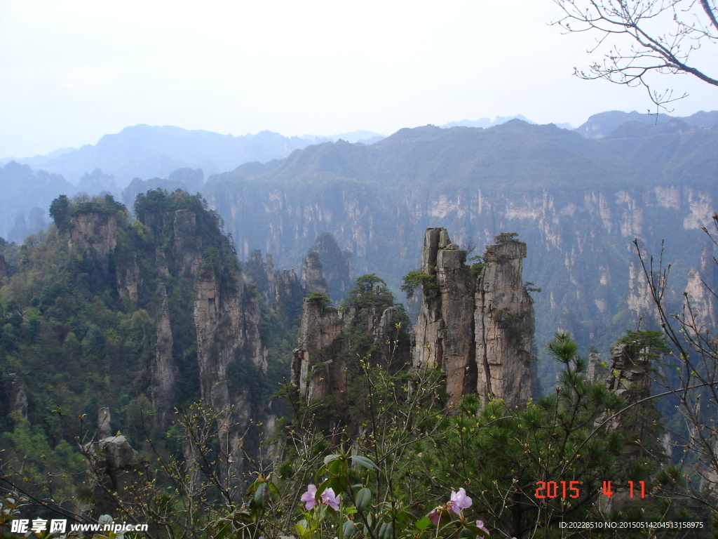 天子山风景区景观