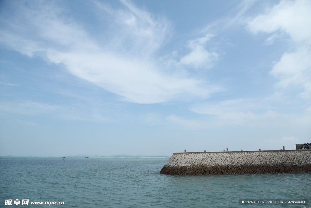大海 蓝天