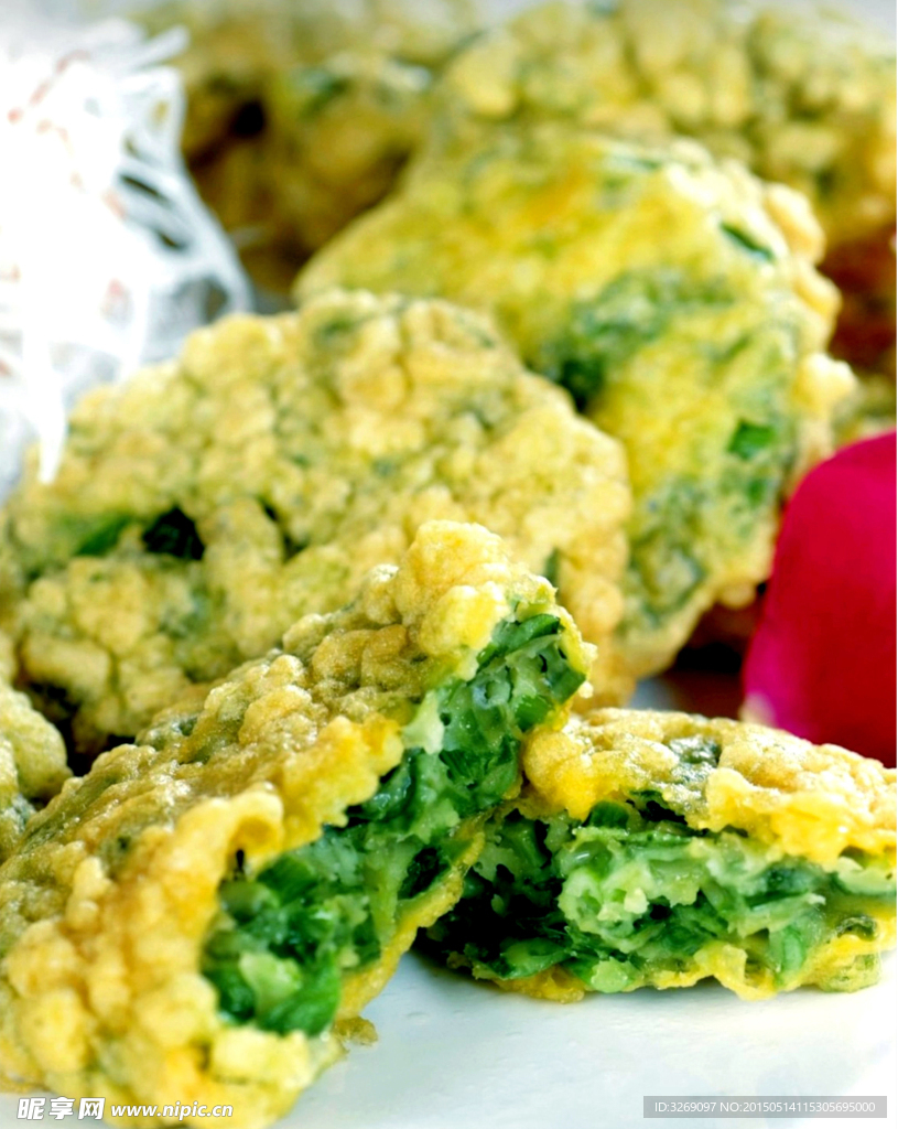 鱼茸蔬菜饼