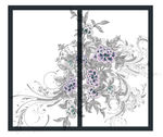 时尚移门花卉