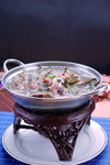 锅仔羊肉炖干豆角