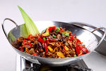 干锅鸡鸭杂