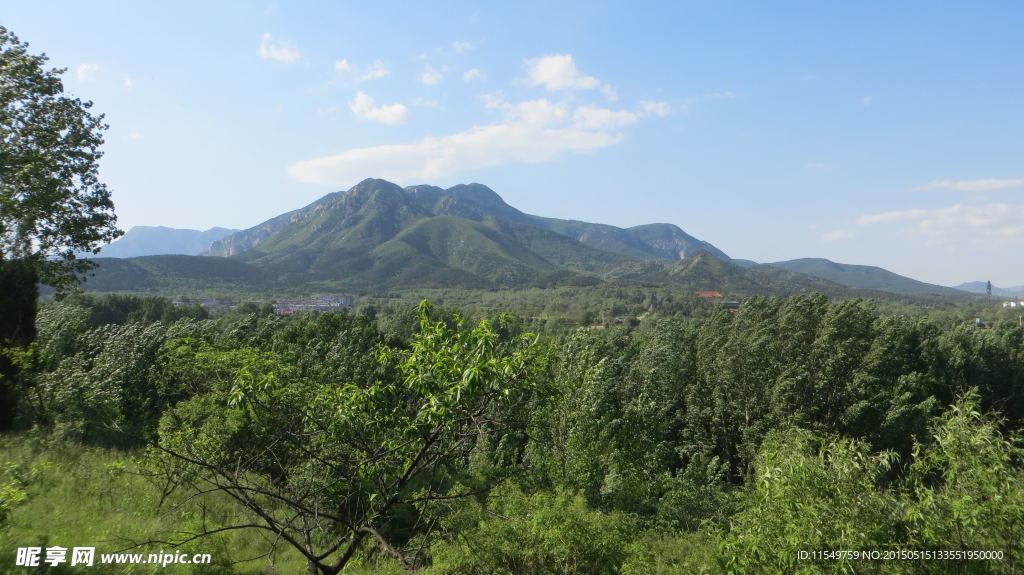 嵩山初夏风景