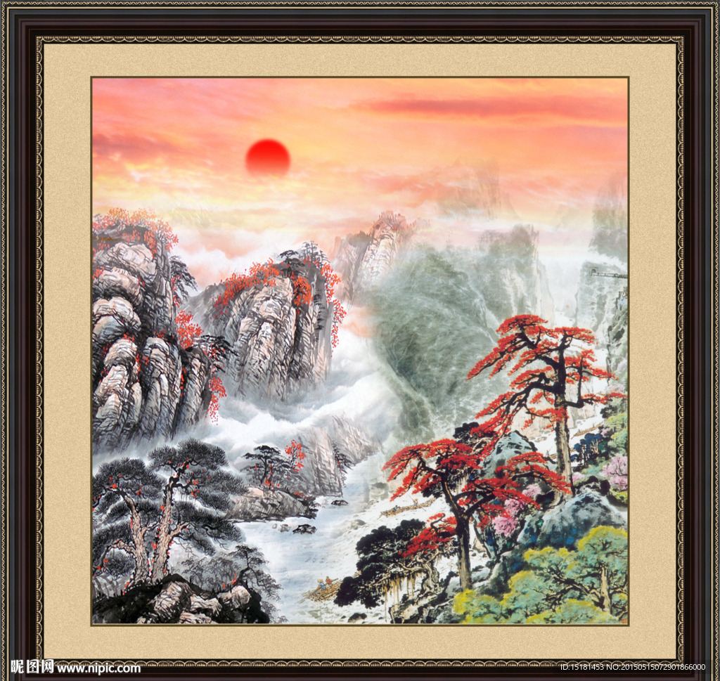 国画山水