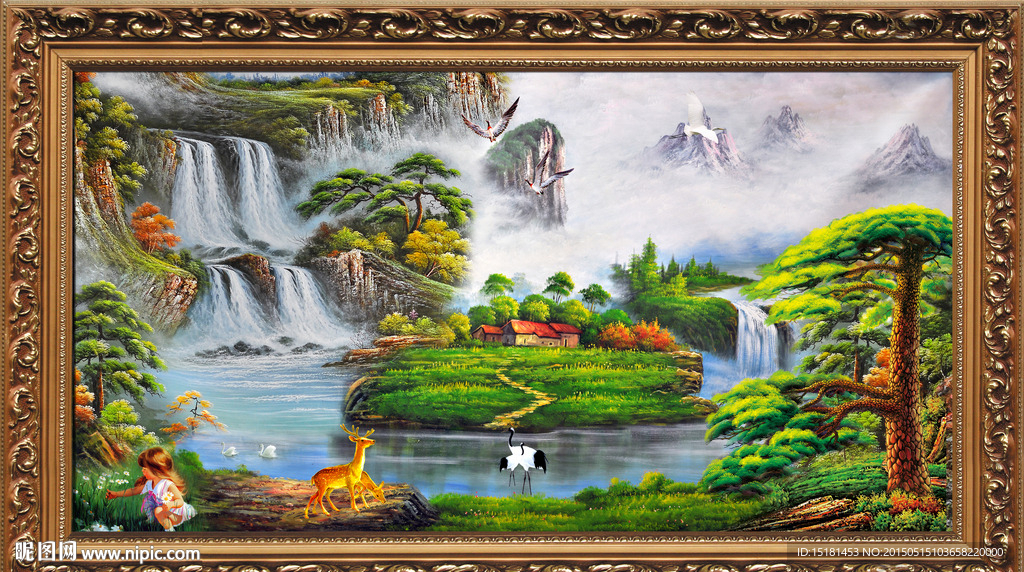 油画风景