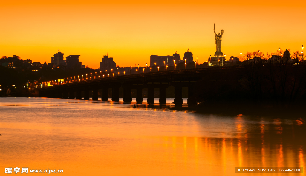 唯美北戴河夕阳