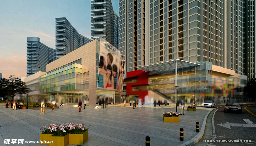 商业广场环境设计
