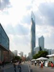 商业街金融大厦景观