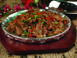 铁板孜然牛肉