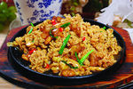 铁板肉段花干菜